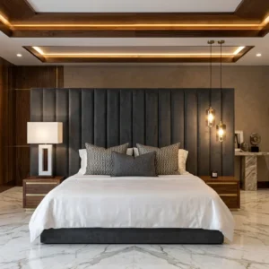 Channel Headboard Ply Bed