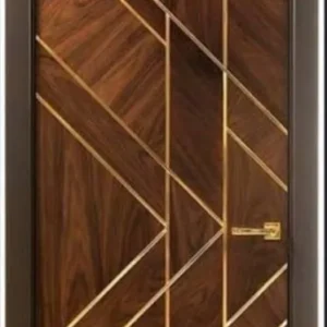 Diagonal Golden Profile Ply Door Design