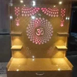 Om Sunburst Display Ply Singhasan