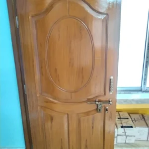 Oval Raised Panel Wooden Door Design