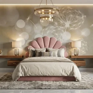 Petal Headboard Ply Bed