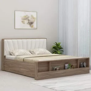 Vertical Panel Headboard Ply Bed