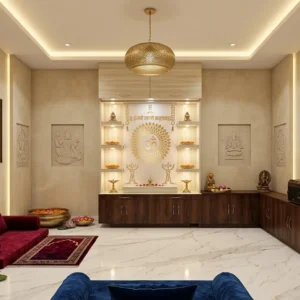 Wide Circular Motif Ply Singhasan